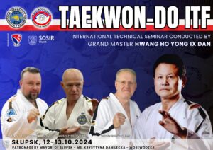 Międzynarodowe seminarium techniczne z wielkim Mistrzem Hwang Ho Yong, IX Dan 1